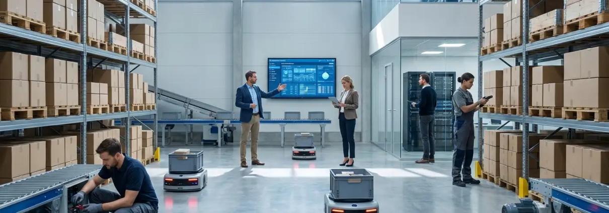 KI und Lagerautomation macht Prozesse effizienter