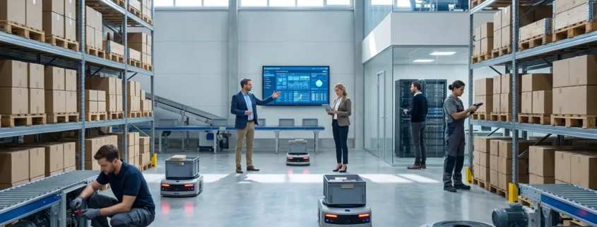 KI und Lagerautomation macht Prozesse effizienter